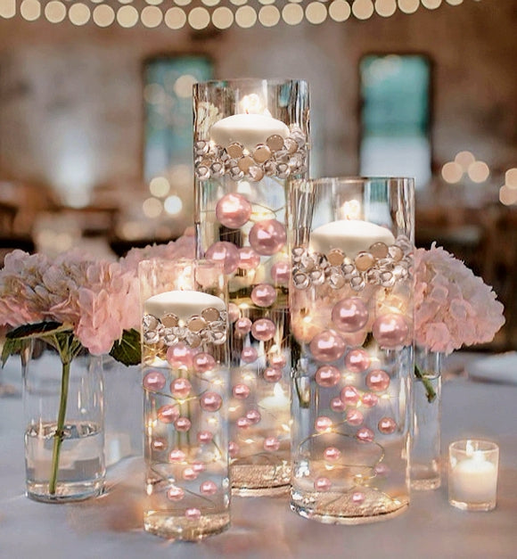 30 Led Fairy Lights on Each String- 3 Strings- Submersible String & Battery- Exclusive Garlands for Vases- Choice of Cool White or Warm White Glow