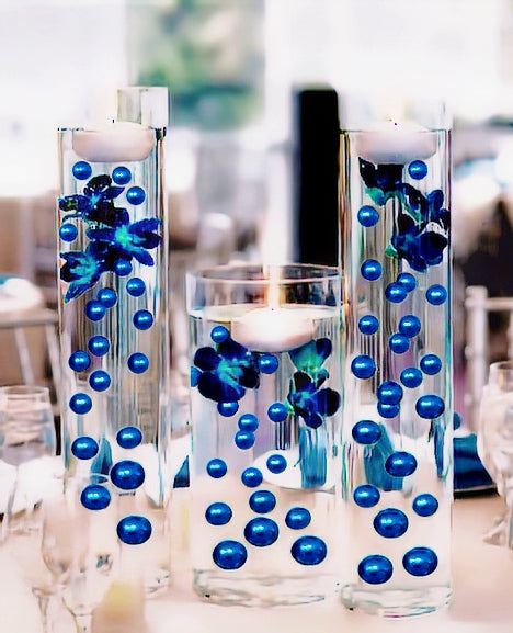 Transparent Water Gels Event Pack-Fills 5 Gallons of the Floating Gels for Your Vase Decorations- With Pre-Measured Prep/Storage Bags- No Guessing- Best Results- Not Including Pearls