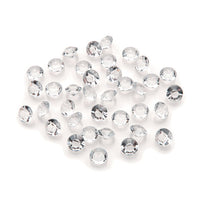 Diamond Cut Sparkling Table Scatter - Choose: Light Pink, Turquoise Blue, Clear and Black
